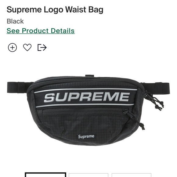 Supreme Waist Bag NWOT - Picture 5 of 5